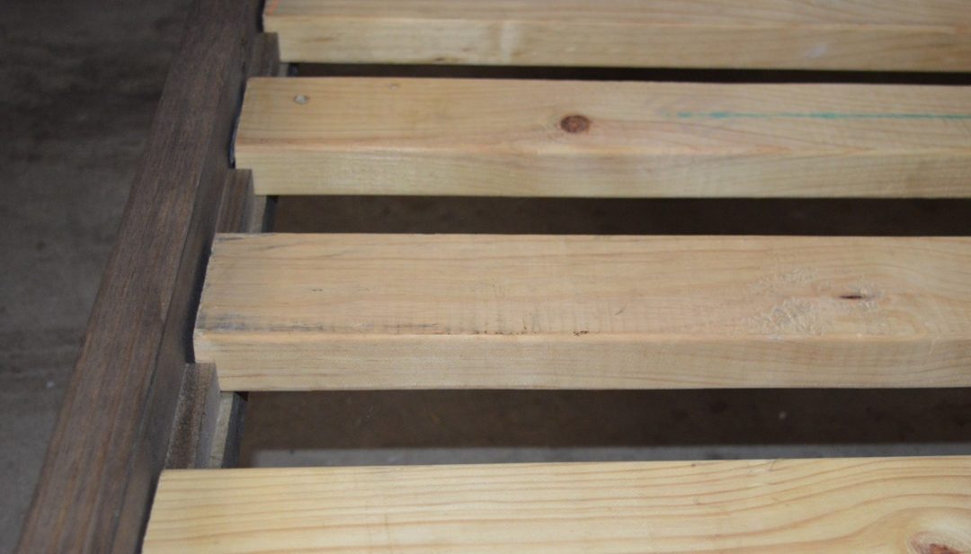 COBAR QUEEN BED FRAME SOLID TIMBER IN RUSTIC WALNUT Ab Fab Furniture