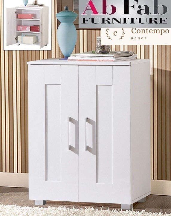 Low 2024 white cupboard