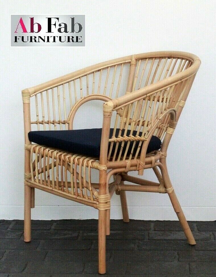 hand woven rattan chair