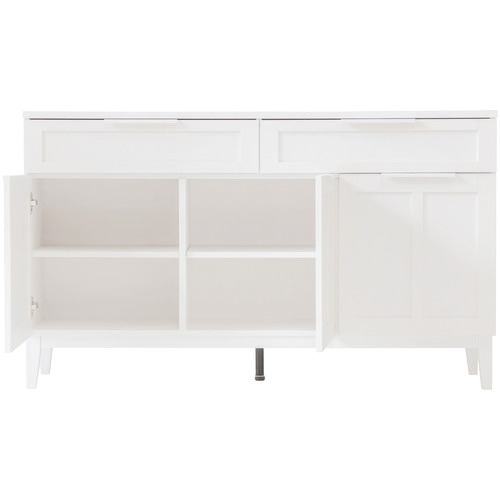 TENLEY 3 DOOR SIDEBOARD BUFFET WHITE 5