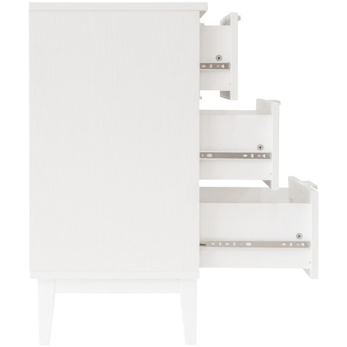 TENLEY 6 DRAWER LOWBOY WHITE 3