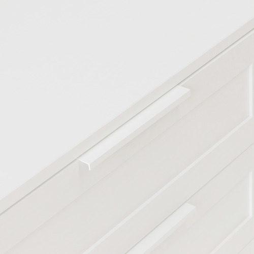 TENLEY 6 DRAWER LOWBOY WHITE 5